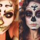 Sugestões de maquiagem para o dia de Los Muertos