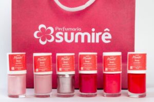 Muah! Rosas : Sumirê lança linha de esmaltes!